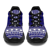 American Samoa Chunky Sneakers - Polynesian Chief Flag Version - Polynesian Pride
