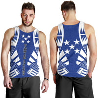 Gambier Islands Men Tank Top - Polynesian Tattoo Flag - Polynesian Pride