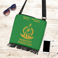 Vanuatu Passport Crossbody Boho Handbag - Polynesian Pride