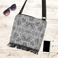 Polynesian Tribal Crossbody Boho Handbag Pattern - Polynesian Pride