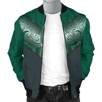 Koru Polynesian Tattoo Men Bomber Jacket - Polynesian Pride