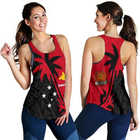 Kanaka Kings Coconut Tree Women Racerback Tank K4 - Polynesian Pride