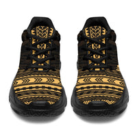 Norfolk Island Chunky Sneakers - Polynesian Chief Gold Version - Polynesian Pride