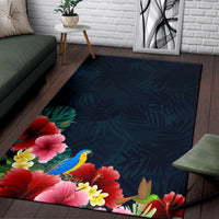 Jungle Hibiscus Area Rug - Polynesian Pride