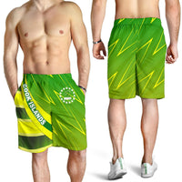 Combo Polo Shirt and Men Short Cook Islands Victorian Vibes - Polynesian Pride