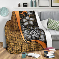 Yap Micronesia Premium Blanket Gold - Turtle With Hook - Polynesian Pride