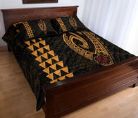 Hawaii Kakau Makau Fish Hook Polynesian Quilt Bed Set - Original - Polynesian Pride
