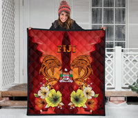 Fiji Premium Quilt - Tribal Tuna Fish - Polynesian Pride