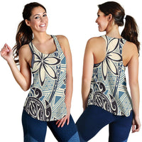 Polynesian Women Racerback Tank Top 40 - Polynesian Pride