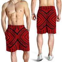 Polynesian Tradition Red Men's Short - Polynesian Pride