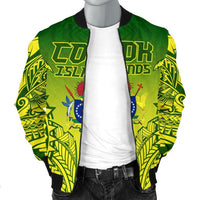 (Kuki Arirani) Cook Islands Premium Men's Bomber Jacket - Polynesian Pride