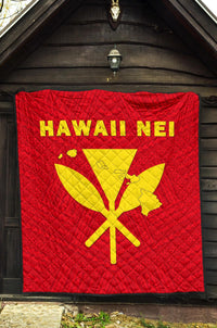 Hawaii Kanaka Polynesian Premium Quilt - Polynesian Pride