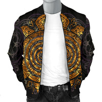 Polynesian Bomber Jacket - Sea Turtle Gold - Men - Polynesian Pride