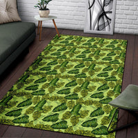 Tropical Green Rug - Polynesian Pride