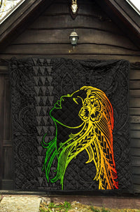 Hula Girl Premium Quilt - Polynesian Pride