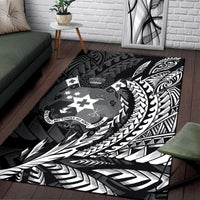 Tonga Area Rug - Wings Style - Polynesian Pride