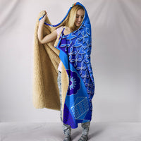 Fiji Drua Hooded Blanket Tapa - Polynesian Pride