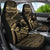 American Samoa Car Seat Covers - Nu'uuli Gold Polynesian Patterns Universal Fit Black - Polynesian Pride