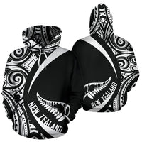New Zealand Maori Pattern Hoodie Circle Style - Polynesian Pride