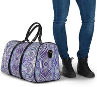 Polynesian Symmetry Gardient Violet Hawaii Travel Bag - Polynesian Pride