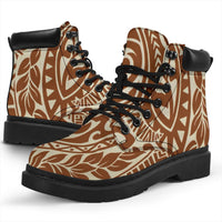 Polynesian 22 Season Boots - Polynesian Pattern - Polynesian Pride