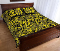 Hawaii Quilt Bed Set Polynesia Kakau Turtle AH - Polynesian Pride