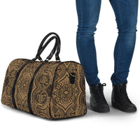 Polynesian Symmetry Gold Hawaii Travel Bag - Polynesian Pride