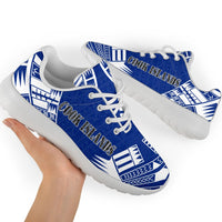 Cook Islands Sport Sneakers - Polynesian Tattoo Flag - Polynesian Pride