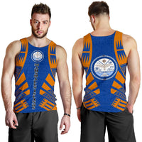 Marshall Islands Men Tank Top - Polynesian Tattoo Flag - Polynesian Pride