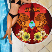 Guam Beach Blanket - Tribal Tuna Fish - Polynesian Pride