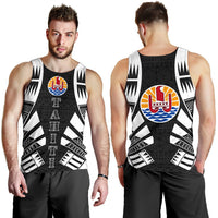Tahiti Men Tank Top - Polynesian Tattoo Black - Polynesian Pride