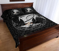 New Zealand Huia Bird, Maori Quilt Bed Set - Polynesian Pride