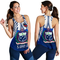 Samoa Rugby Women's Racerback Tank - Polynesian Pride