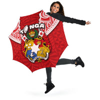 Tonga Rugby All Over Print Umbrellas Royal Style - Polynesian Pride