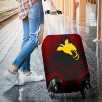 Papua New Guinea Luggage Covers - Raggiana Bird of Paradise Polynesian Patterns - Polynesian Pride