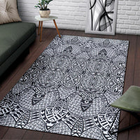 Hawaii Area Rug Polynesian Lauhala Mix AH - Polynesian Pride