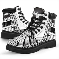 Polynesian 52 Season Boots - Polynesian Pattern - Polynesian Pride