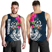 Vanuatu Polynesian Men's Tank Top - Summer Vibes - Polynesian Pride