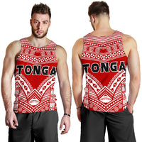 Tonga Polynesian Tribal Pattern Men's Tank Top - Polynesian Pride