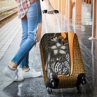 Yap Micronesian Luggage Covers Gold - Turtle With Hook - Polynesian Pride