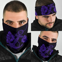 Hawaii Kakau Polynesian Anchor Bandana 3 - Pack - Purple - Polynesian Pride