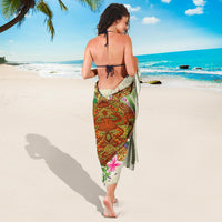 Hawaii Turtle Life Hibiscus Design Sarong - Polynesian Pride