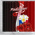 Philippines Polynesian Shower Curtain - Coat Of Arm With Hibiscus - Polynesian Pride
