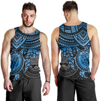 Federated States Of Micronesia Men's Tank - Blue Turtle - Polynesian Pride