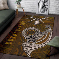 Cook Islands Area Rugs - Polynesian Boar Tusk - Polynesian Pride