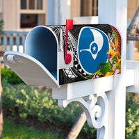 Yap State Mailbox Cover - Custom Personalised Tropical Flowers Style - Polynesian Pride