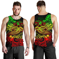 Polynesian Men's Tank Top - Reggae Shark Polynesian Tattoo Reggae - Polynesian Pride