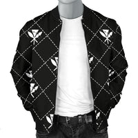 Kanaka Maoli Men's Bomber Jacket Regal AH - Polynesian Pride