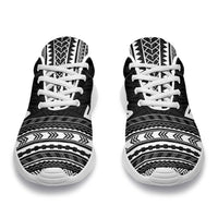 Federated States Of Micronesia Sporty Sneakers - Polynesian Chief Black Version - Polynesian Pride