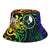 Yap Bucket Hat - Rainbow Polynesian Pattern - Polynesian Pride